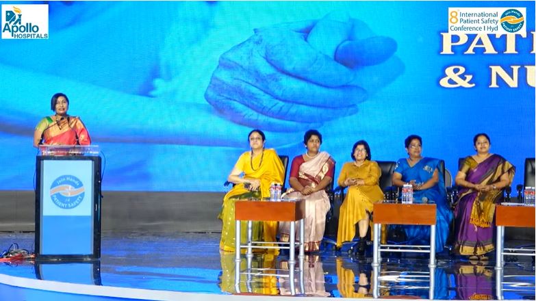 8th IPSC Capt (Dr) Usha Banerjee Group Director Nursing - Apollo Hospitals Group