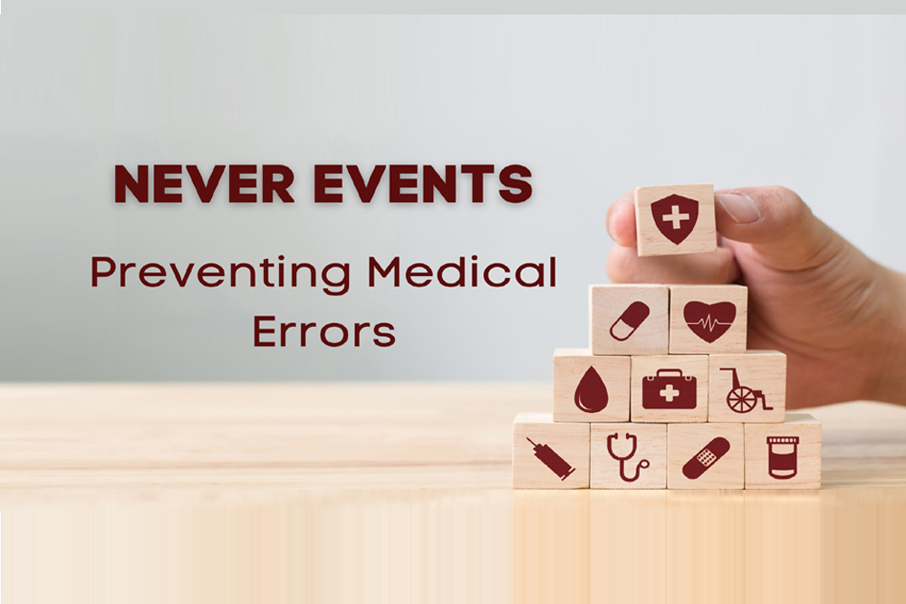 NEVER EVENTS: PREVENTING MEDICAL ERRORS